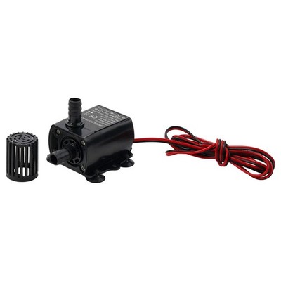 Schwarz Bürstenlose Pumpe Filter PC + ABS Tauchboot 280L/H 5W DC Für Aquarium