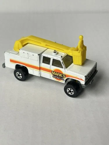 Hot Wheels - Vintage 1983 Phone Truck Mark's Phone Co. - Die Cast 1:64 Pre Owned