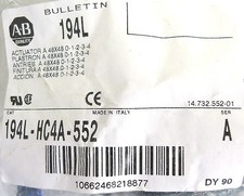 Allen-Bradley 194L-HC4A-552 SER A Actuators (Lot of 3)