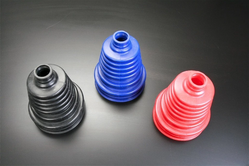 4pcs Universal Silicone Constant Velocity CV Boot Joint Kit Replacement - BLACK Foto 2 de 4