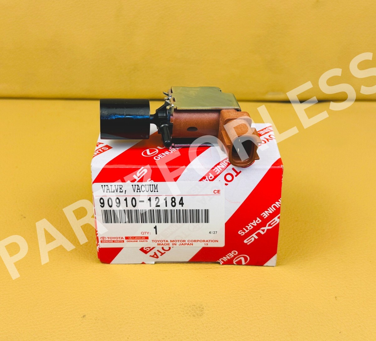 90910-12184 TOYOTA GENUINE VALVE, VACUUM SWITCHING OEM 9091012184