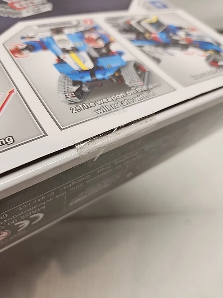 Sembo Block Model #704972 Well-e Robot Power Functions 796+pcs EYES GLOW Sealed - Image 4 of 4