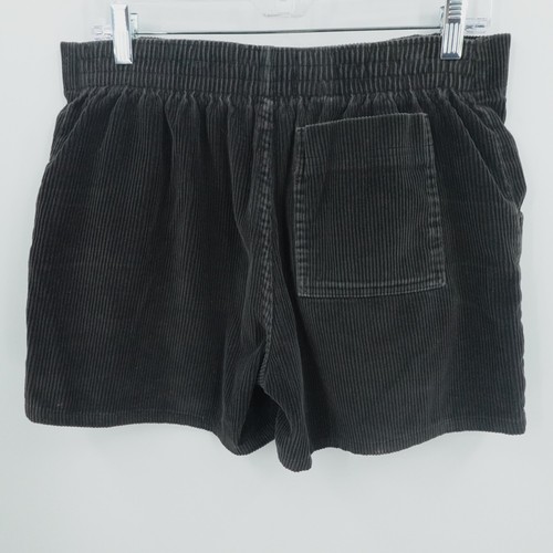Vintage Ocean Pacific Corduroy Shorts Mens 34 Gray 90s Surfer Beach Embroidered - Picture 8 of 13