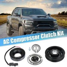AC Compressor Clutch Set for Dodge for Ram 3500 1994-2005 A/C Clutch Assembly