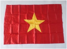 Viet-nam / Vietnam FAHNE Flag ( aufgen&auml;hter Stern auf beiden Seiten )