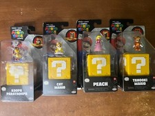 Jakks Pacific The Super Mario Bros Movie Lot Set Of 4 1 Figure New 2023