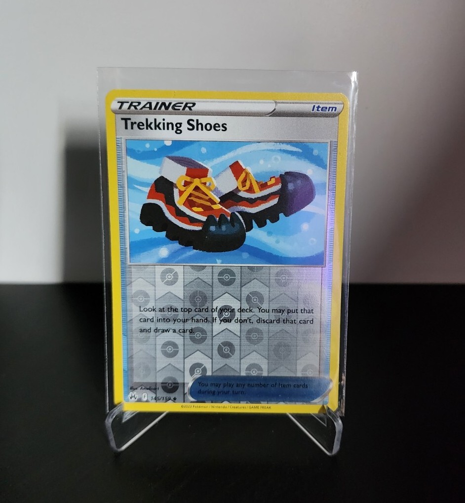 Pokémon TCG Trekking Shoes Crown Zenith 145/159 Reverse Holo