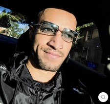 mens green rimless sunglasses C Style 