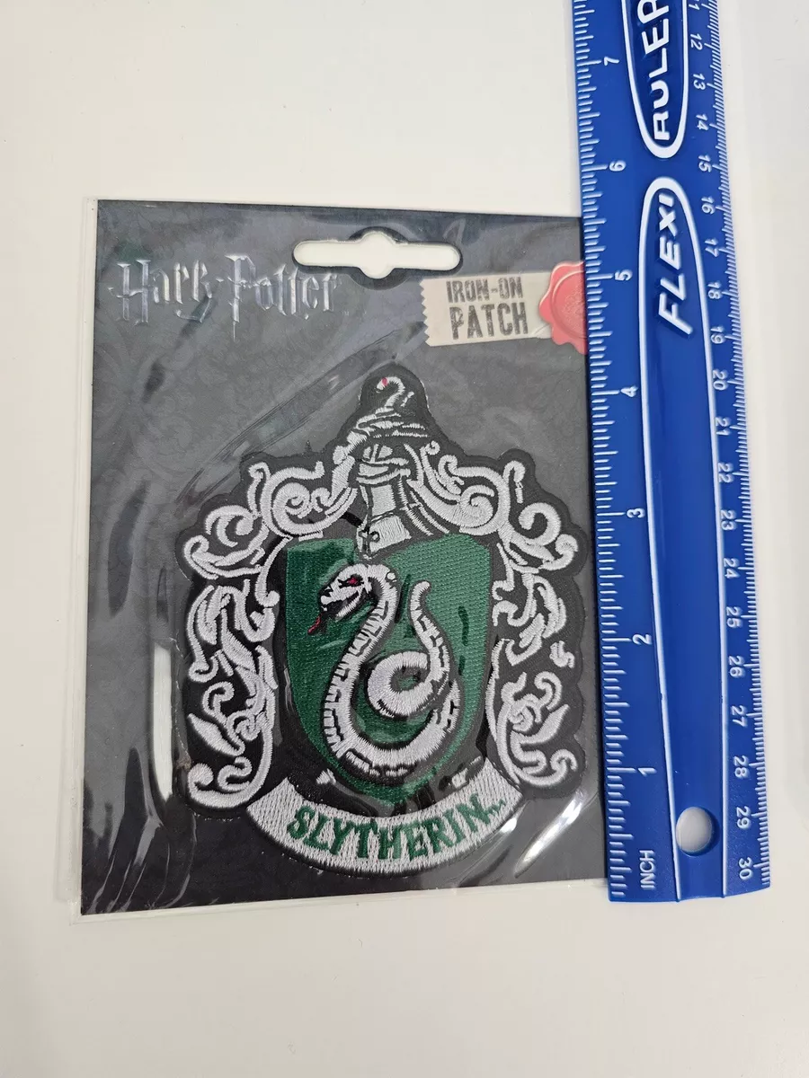 Slytherin™ Crest Iron-On Patch