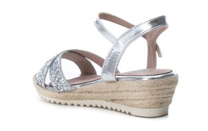 xti silver sandals