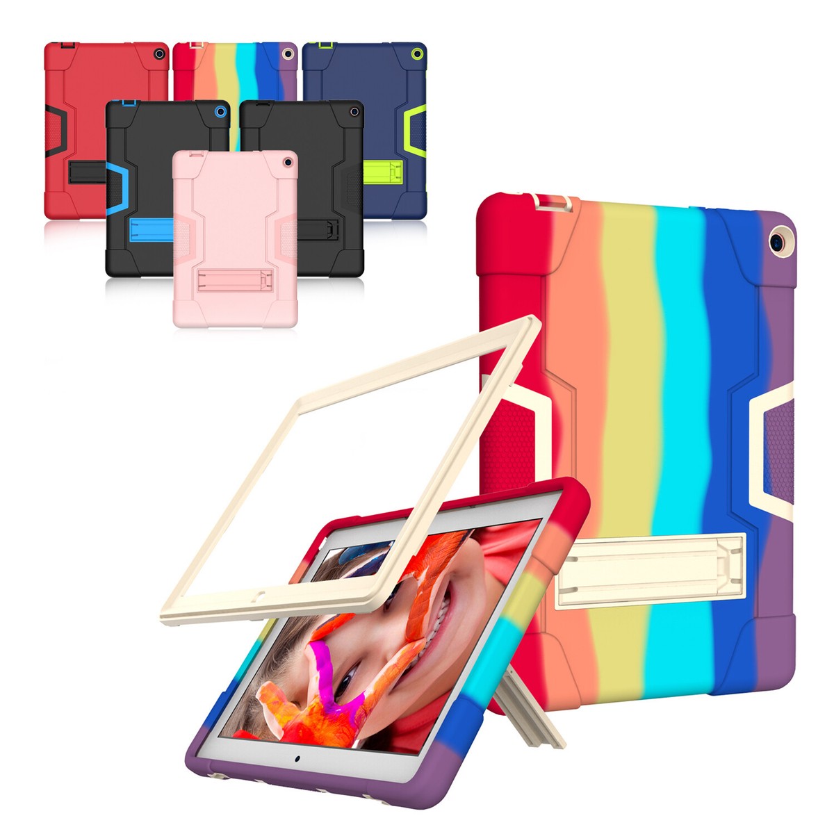 Mignova Rugged Hybrid Case For Onn 10.1" Pro Tablet (Model 100003562, 2020)