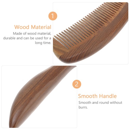 Hair Detangler Natural Hair Comb Women Wood Comb Women Wooden Comb Women Home - Picture 4 of 11