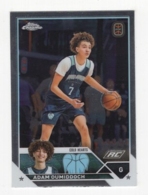 2023/24 TOPPS CHROME OTE BASKETBALL RC ADAM OUMIDDOCH COLD HEARTS 