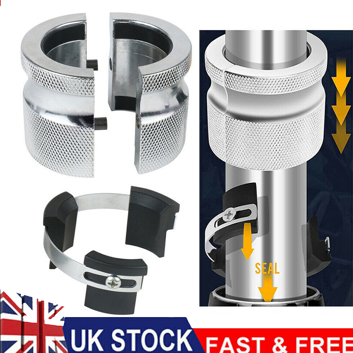 Motorcycle Fork Seal Driver Tool Adjustable 39mm-50mm Oil Seals Install Tool
