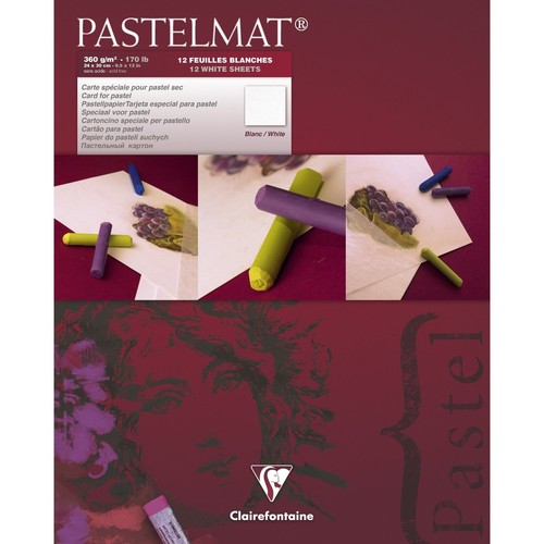 UART Dark Sanded Pastel Paper - 10 Blatt, 9x12 Zoll (23x30cm), 800 Grade, Säurefrei