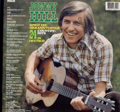 Jonny Hill Die bekanntesten 24 Country Hits in Deutsch (1979)  [2 LP]