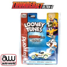 Auto World Thunderjet R33 Speedy Gonzales '70 Chevy Corvette iWheels HO Slot Car