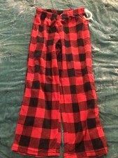Target Wondershop Matching Family Bottoms Only Red Plaid Fleece NWOT Kids 5