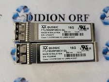 Set of 2 QLOGIC SFP+ Module FTLF8529P3BCV-QL, Grade A, SKU 15730