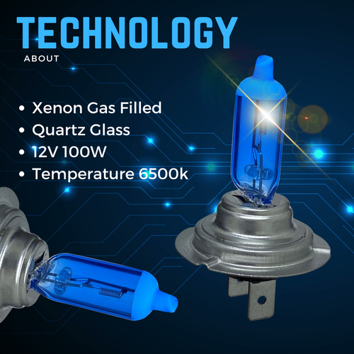For Volvo V40 Headlight 100w Xenon 6000k White 2012-2019 Low Beam Bulbs 12v - Picture 6 of 13