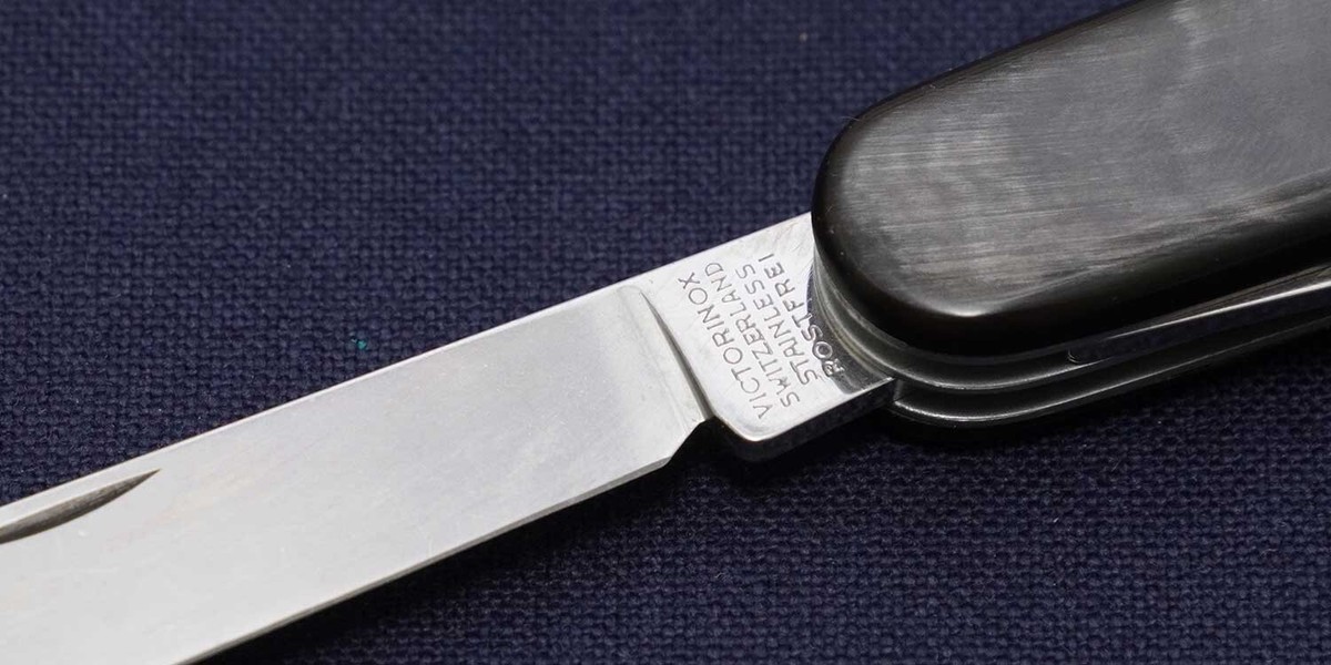 Vintage VICTORINOX 0360061 Standard Spartan Water Buffalo Horn