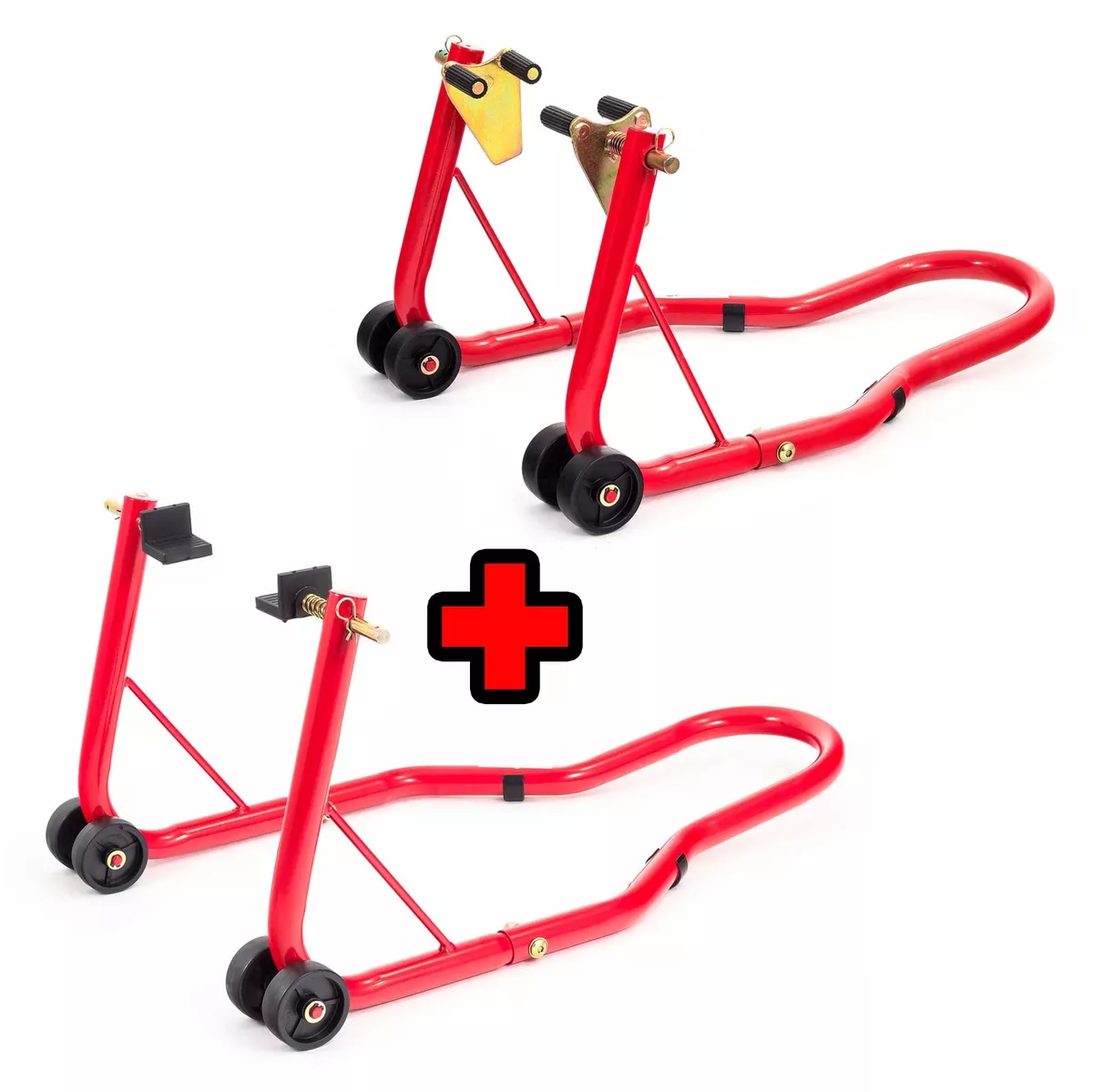 Warrior Front And Rear Motorcycle Bike Paddock Stand Stands