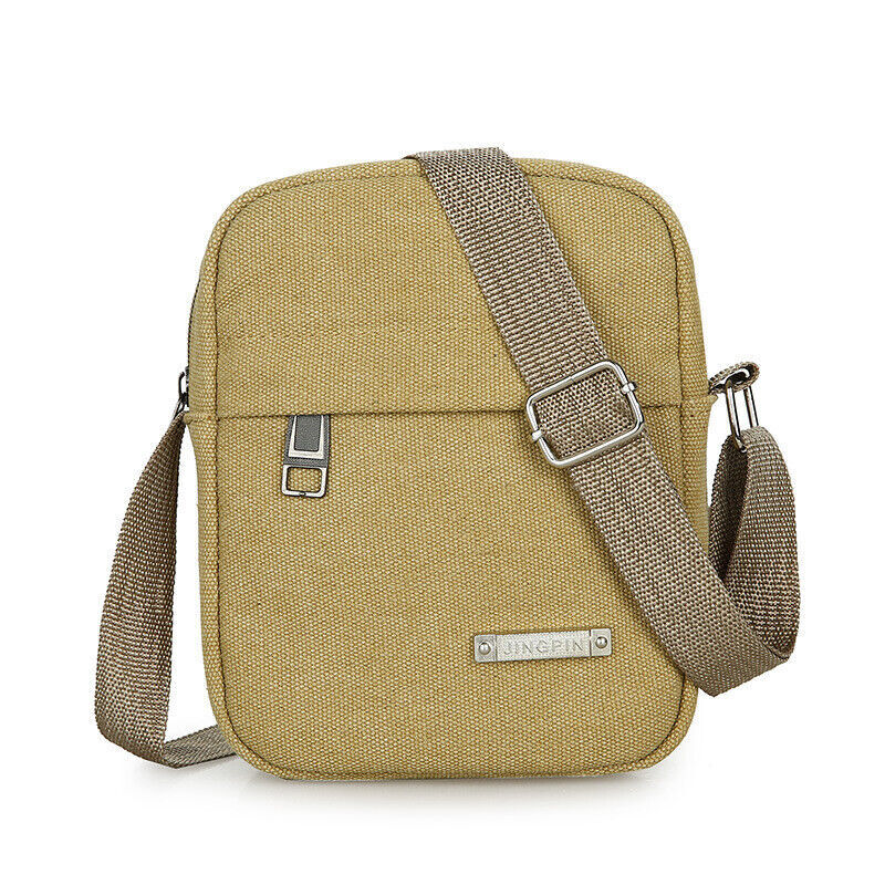 Men's Messenger Bag Cross Body Shoulder Canvas Handbag Utility Travel