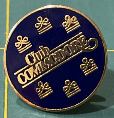 Vintage Collectible Pin: Club Commodore | eBay