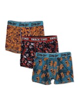 Scooby-Doo BOYS ATHLETIC BOXER BRIEFS Underwear 3 PACK SZ 4S NWT BG202