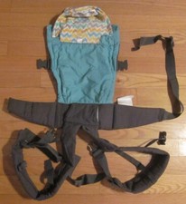 Infantino Cuddle Up Ergonomic Baby Carrier w Cute Hoodie Blue/White/Patterned