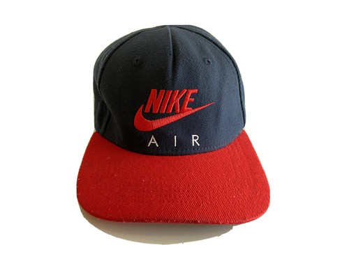 Nike Air Navy Blue Red Flat Brim True 
