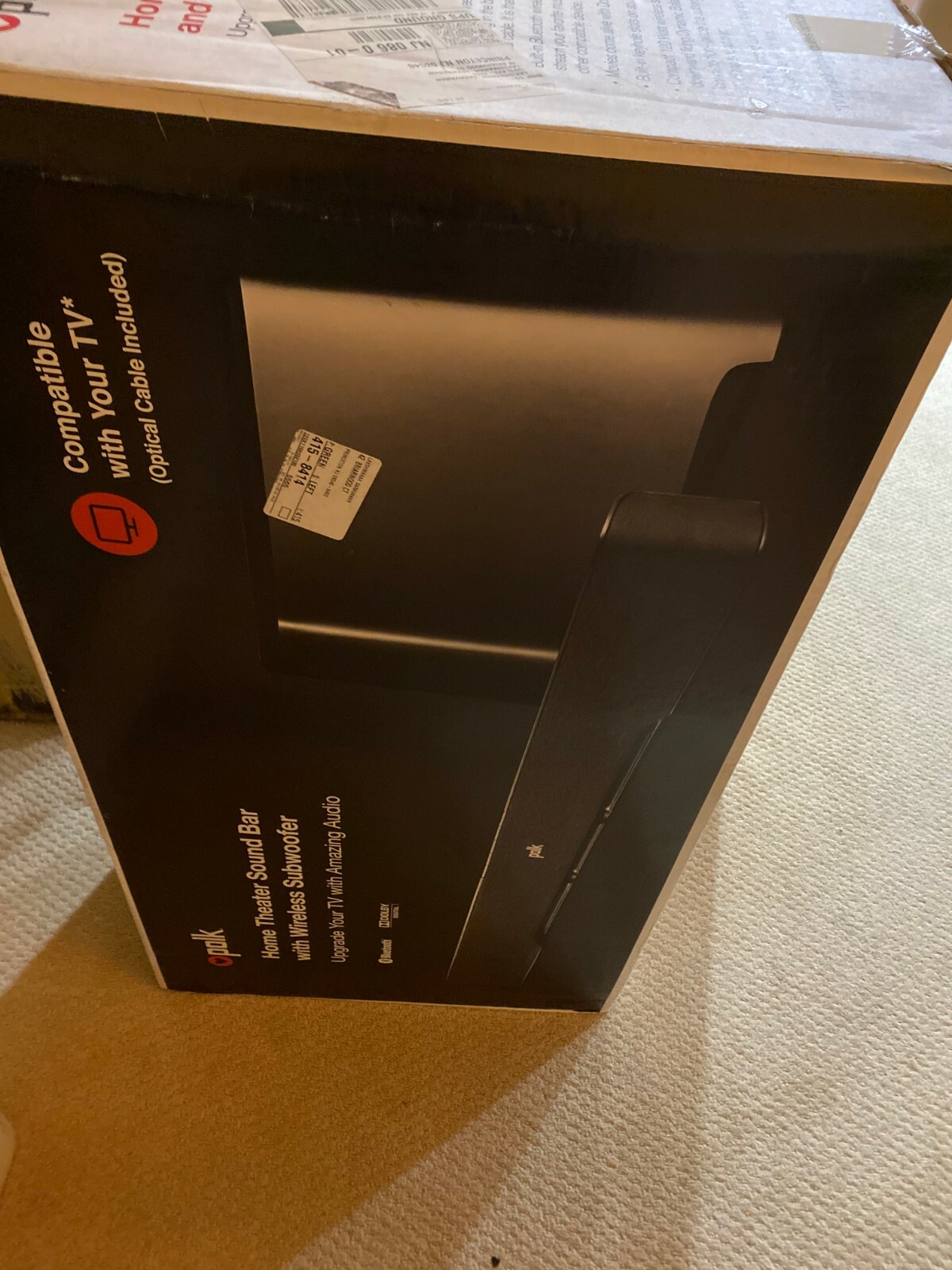 polk audio 240w universal soundbar and subwoofer set