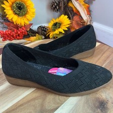 SKECHERS Cleo Sawdust - with Grace Women's Shoe Sz 8 Black