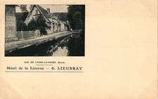 CPA Vue de LYONS-la-FORET - Hotel d la Licorne - G.Lieub-Ray (182016)