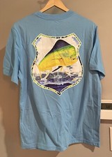 Guy Harvey Ocean Foundation Shirt Graphic Tuna Short Sleeve Mens Medium New