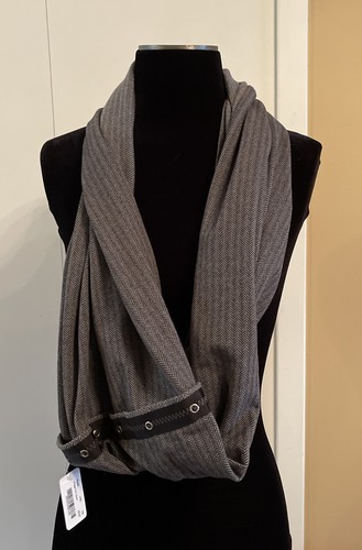 IVIVVA By Lululemon NEW Village Chill Scarf Vinyasa Herringbone Snaps OS NWT - Picture 10 of 12