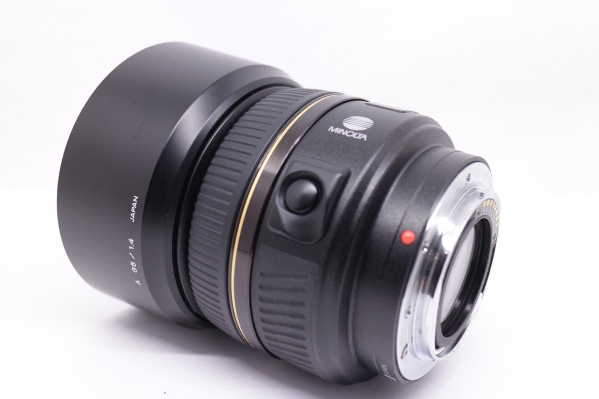 NEAR MINT ] MINOLTA AF 85mm F1.4 G (D) SONY MINOLTA A Mount from