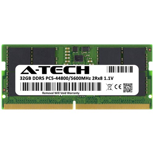 32GB DDR5 PC5-44800S SODIMM Crucial CT32G56C46S5 Equivalent Laptop Memory RAM 1x - Picture 2 of 7