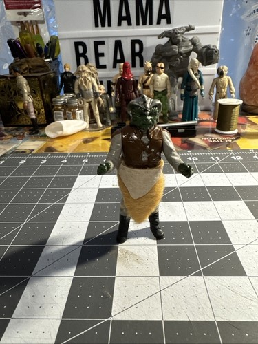 Vintage Star Wars Klatu Stil maßgeschneiderter Rock individueller Umhang 3,75 Zoll handgefertigt - Bild 1 von 19