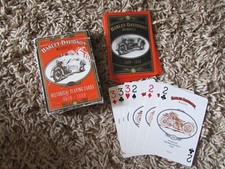 Harley Davidson Motorcycles Historical Playing Cards 1930-50 Historic Ships FREE