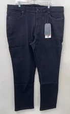 The Perfect Jean NYC Mens 42Wx30L Slim Thick Tapered Leg Mid-Rise Jeans Bandit