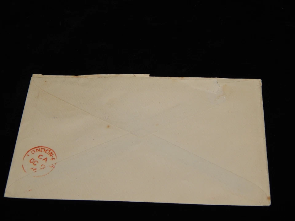 Cubierta de colección, GUATEMALA, 1906, bisel estampado en relieve a Londres, Reino Unido a través de Nueva Orleans Foto 2 de 4