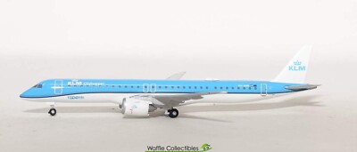 1:500 Herpa Wings KLM Cityhopper E195-E2 PH-NXM 89711 536554-001 Airplane Model