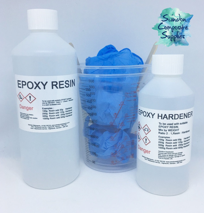 Epoxy Resin Repair Kit Carbon Fibre Repairs 150g,750g,1.5kg & 3Kg eBay