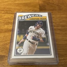 2021 Topps UK Edition 1978-79 Redux Christian Yelich #SR-16