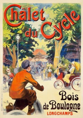 PUB PNEU VéLO LEFORT Rkph-POSTER HQ 45x60cm d'une AFFICHE VINTAGE