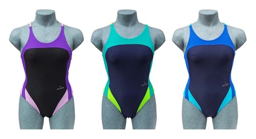 2 Piece Swimsuit Acclaim Lille Two-Tone Strap Back One-Piece - Foto 2