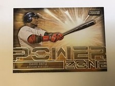2017 Stadium Club David Ortiz Power Zone Boston Red Sox #PZ-DO