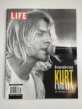 Nirvana Kurt Cobain Life Magazine - Remembering  Kurt Cobain - 25 Years Later -