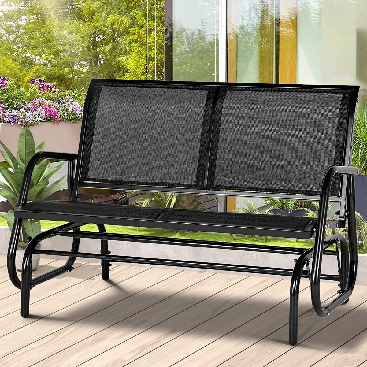 Swing glider bench online